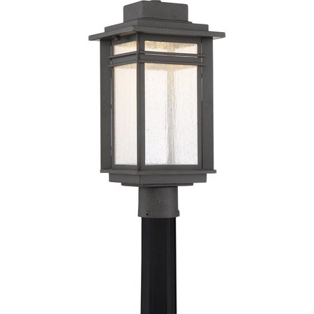 QUOIZEL Beacon Outdoor Post Lantern BEC9009SBK